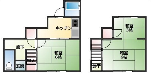 ���{�����s�΃P�u4���ڂ̌ˌ����݂̊Ԏ��}