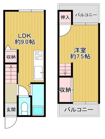 ���Ɍ��쐼�s���P�u2���ڂ̌ˌ����݂̊Ԏ��}