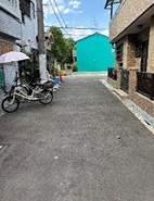 ���{���s���Z�g��Z����c2���ڂ̌ˌ����݂̑O�ʓ��H�܂ތ��n�ʐ^