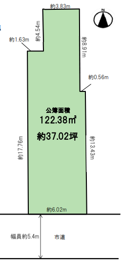 ���{���s���{����쒬5-16-8�̓y�n�̉摜